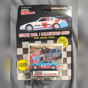 Richard Petty Racing Champions Stock Car with Collectors Card